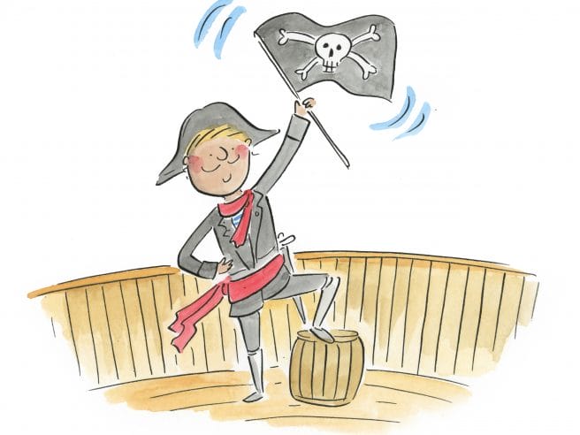 Announcing a reduced and relaxed outdoor performance of The Pirates of Penzance