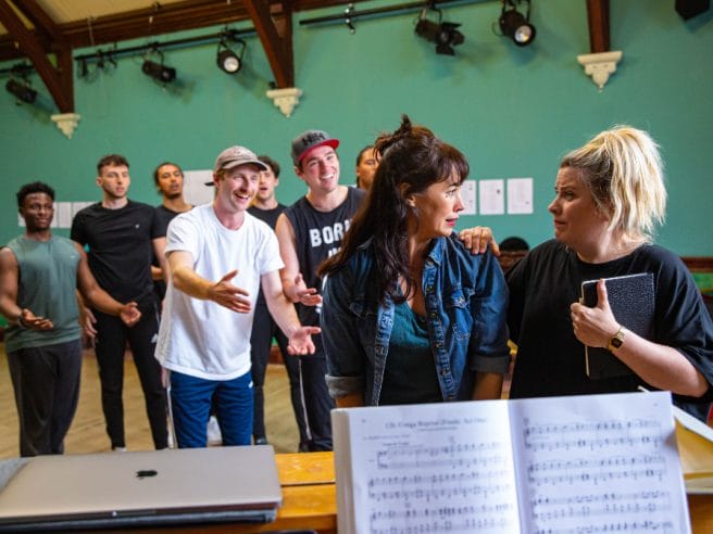 First Look: Wonderful Town Rehearsals