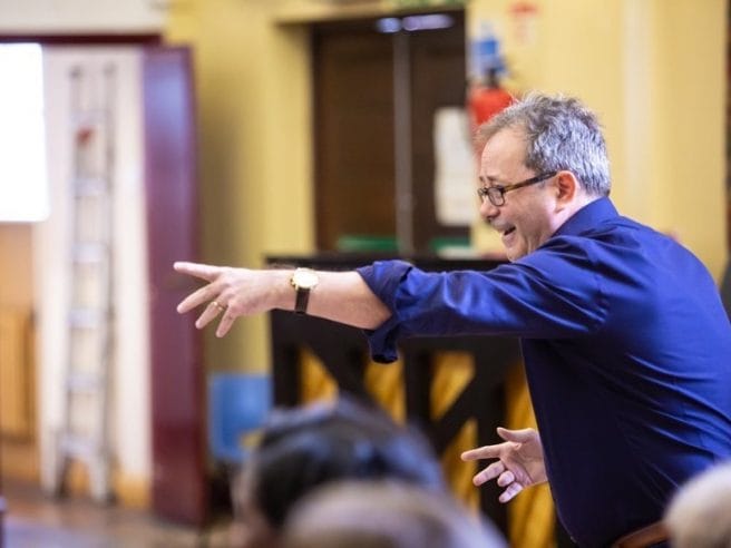 An interview with James Clutton in Opera magazine